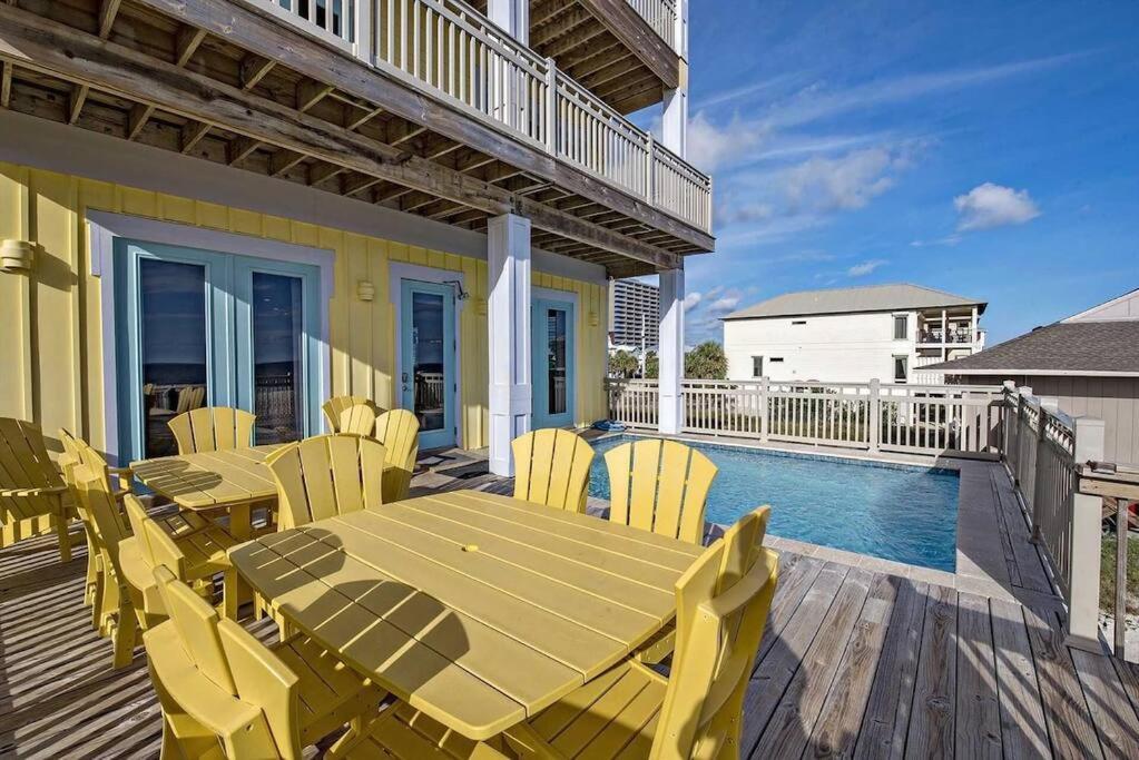 Beachfront~8Bedrooms~Lemonshello Gulf Shores Dış mekan fotoğraf